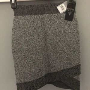 Guess stretchy gray mini skirt